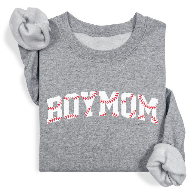 BoyMom Baseball Sweatshirt