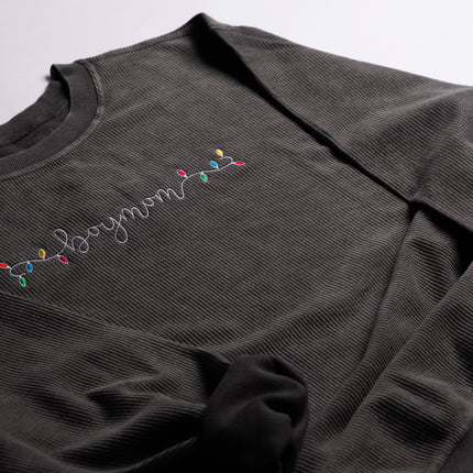 BoyMom Lights Corded Crew
