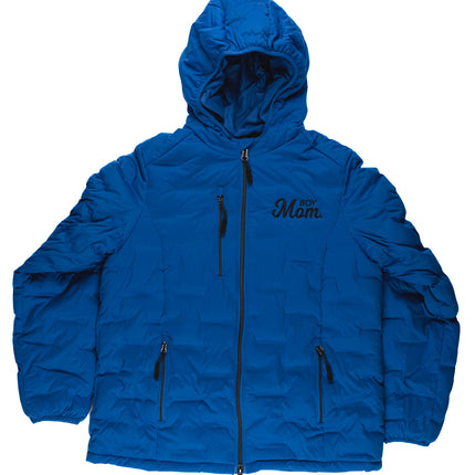 BoyMom Embroidered Puffer Jacket