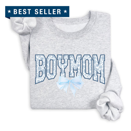BoyMom Coquette Bow Sweatshirt