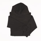 Hoodie / S / Black with Black