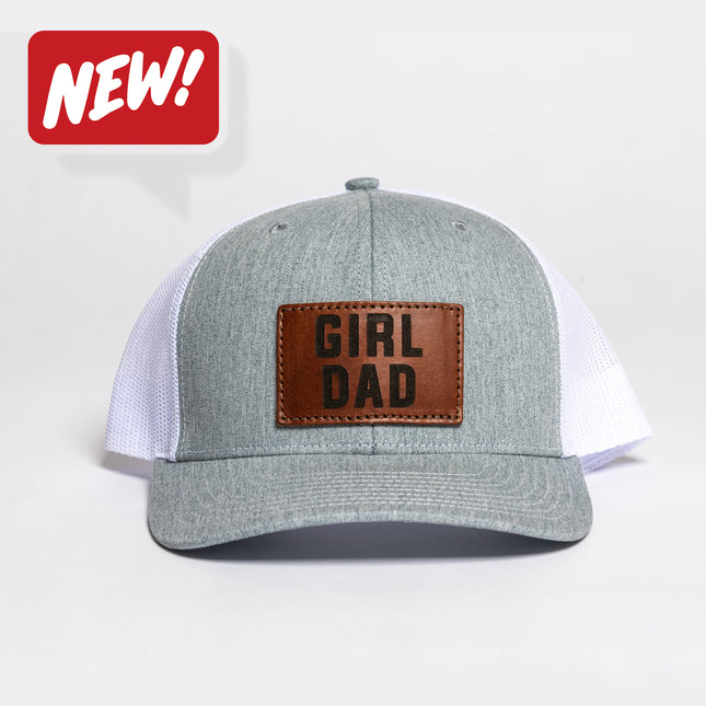GirlDad Leather Patch Hat