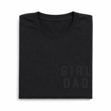 Girl Dad Modern Stacked Logo Tee