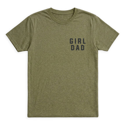 Girl Dad Modern Stacked Logo Tee