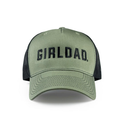 GirlDad® Loden & Black Mesh Back Trucker Hat