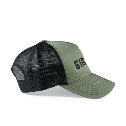 GirlDad® Loden & Black Mesh Back Trucker Hat