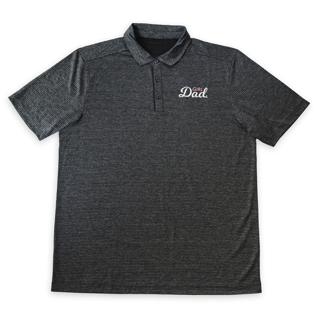 GirlDad Embroidered Polo Shirt