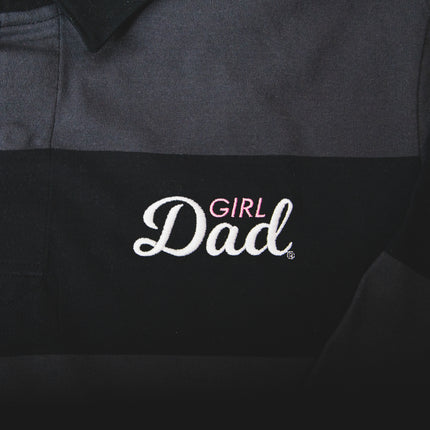 GirlDad Embroidered Rugby Shirt