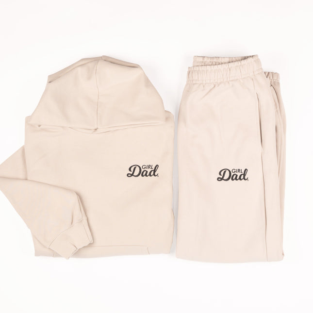 GirlDad Heavyweight Sweatpants Black on Dust