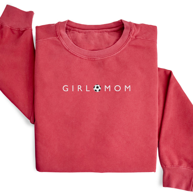 GirlMom Soccer Minimal Sweatshirt