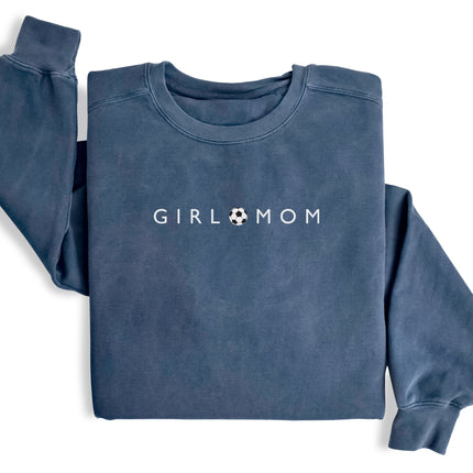 GirlMom Soccer Minimal Sweatshirt