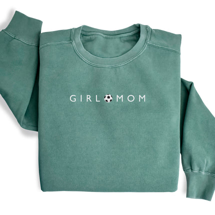 GirlMom Soccer Minimal Sweatshirt