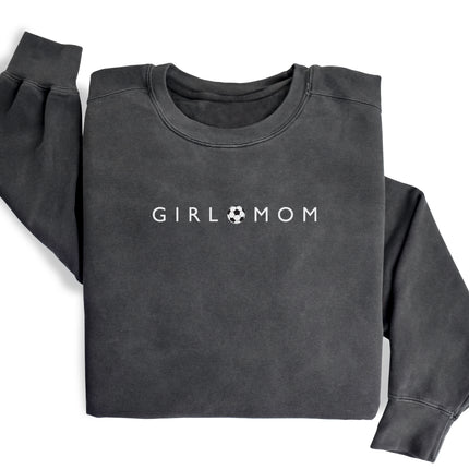 GirlMom Soccer Minimal Sweatshirt
