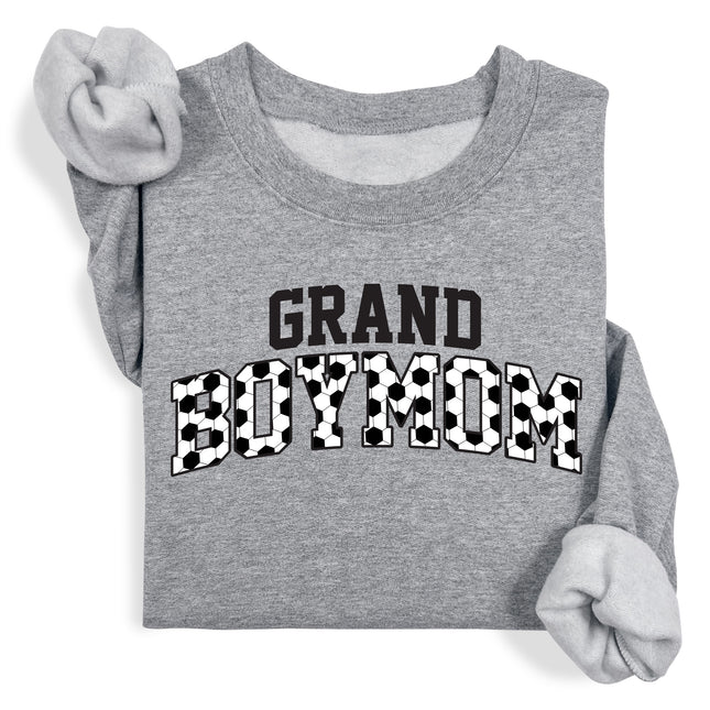 Grand BoyMom Soccer Sweatshirt