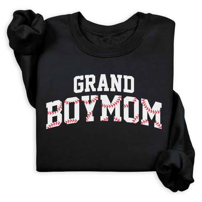 Grand BoyMom Baseball Sweatshirt
