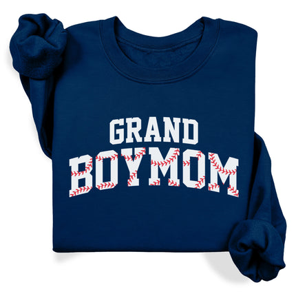 Grand BoyMom Baseball Sweatshirt