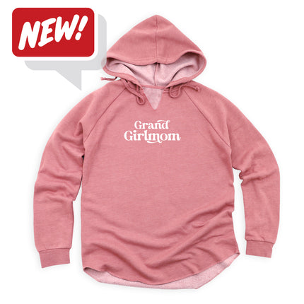 Grand GirlMom♡ Lightweight Hooded Sweatshirt
