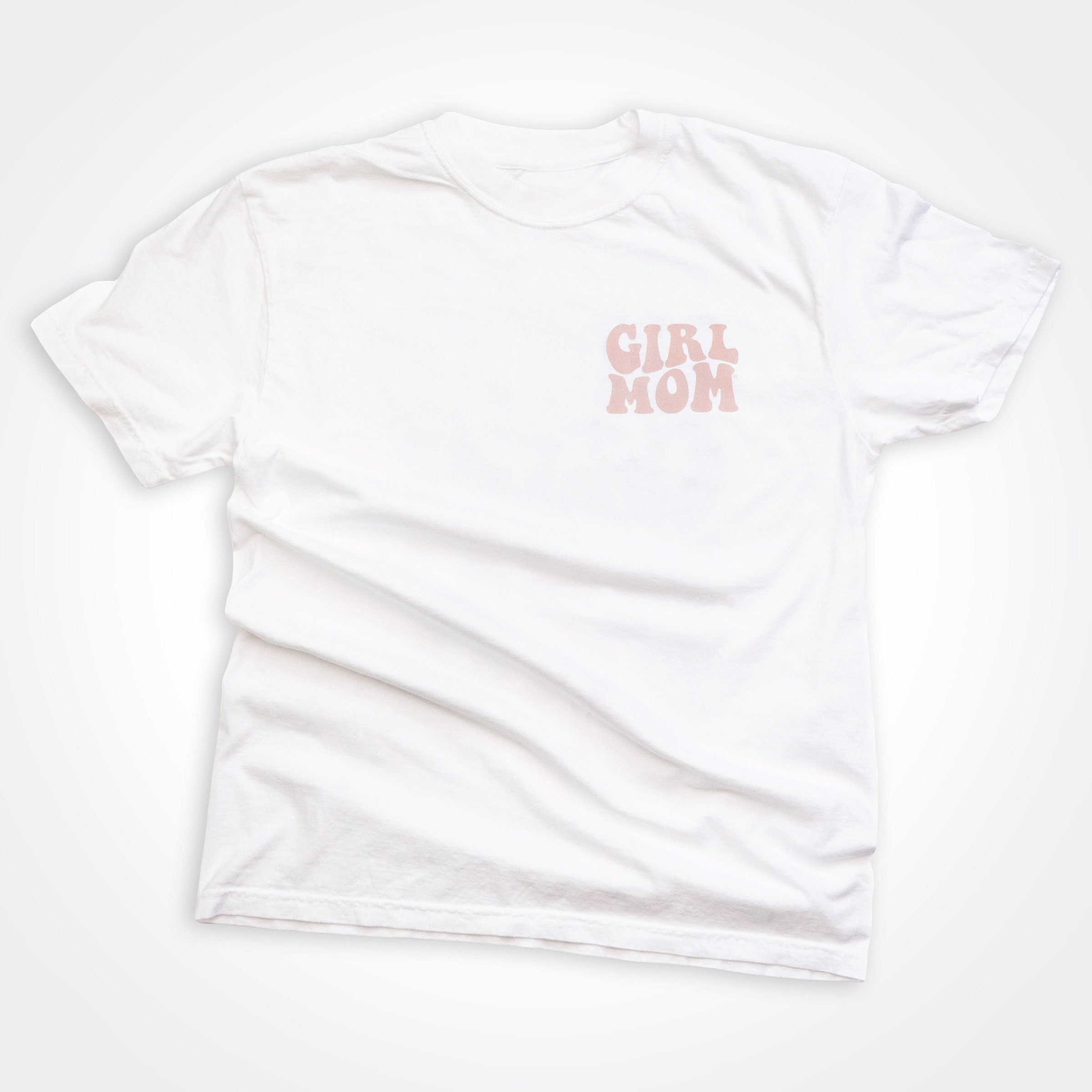 Girlmom® Era Heavyweight Tee In White