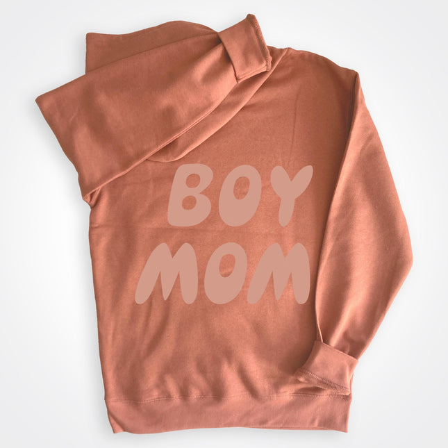 BoyMom Bubblegum Logo Fleece Hoodie