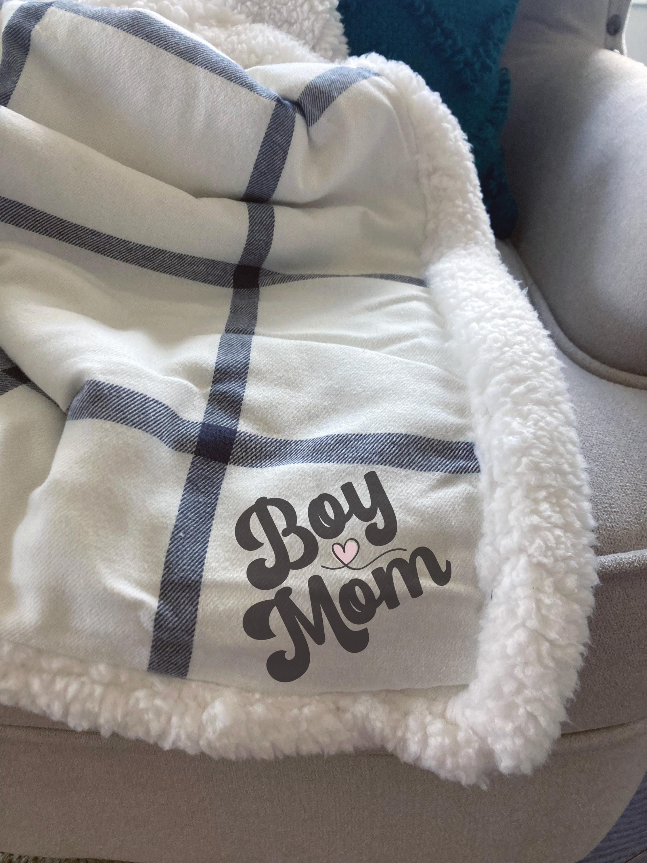 Boymom Flannel Sherpa Blanket