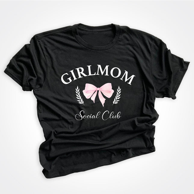 Girlmom Social Club Black Tee
