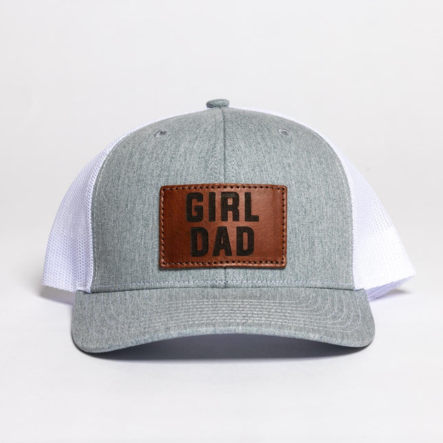 GirlDad Leather Patch Hat