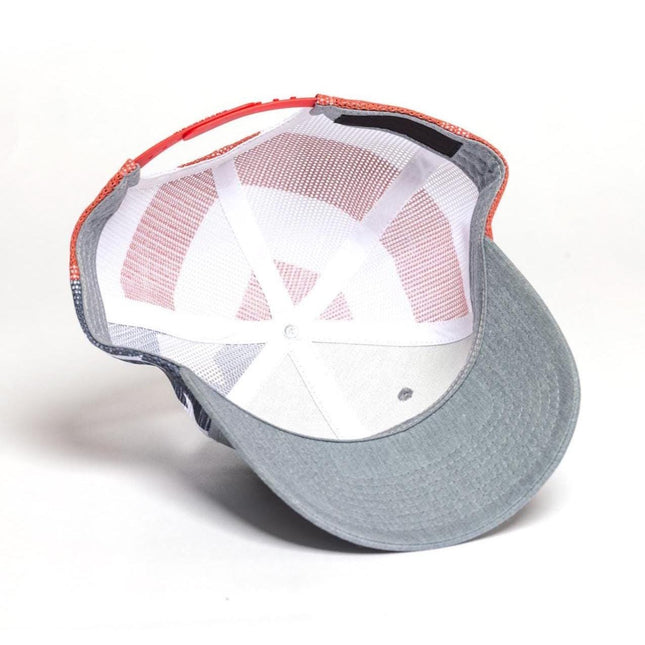 GirlMom Leather Patch Stars & Stripes Hat