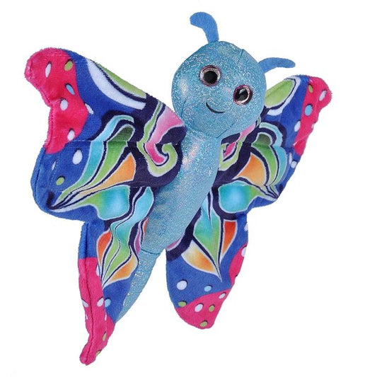 Huggers Blue Butterfly Stuffed Animal Slap Bracelet