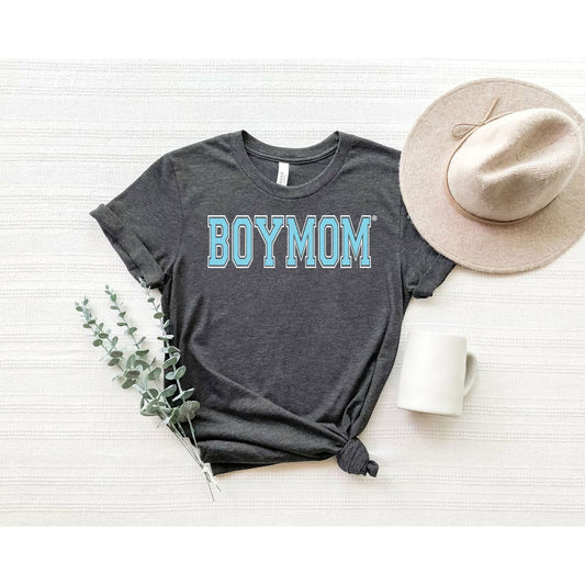 Boymom Collegiate Dark Grey Tee