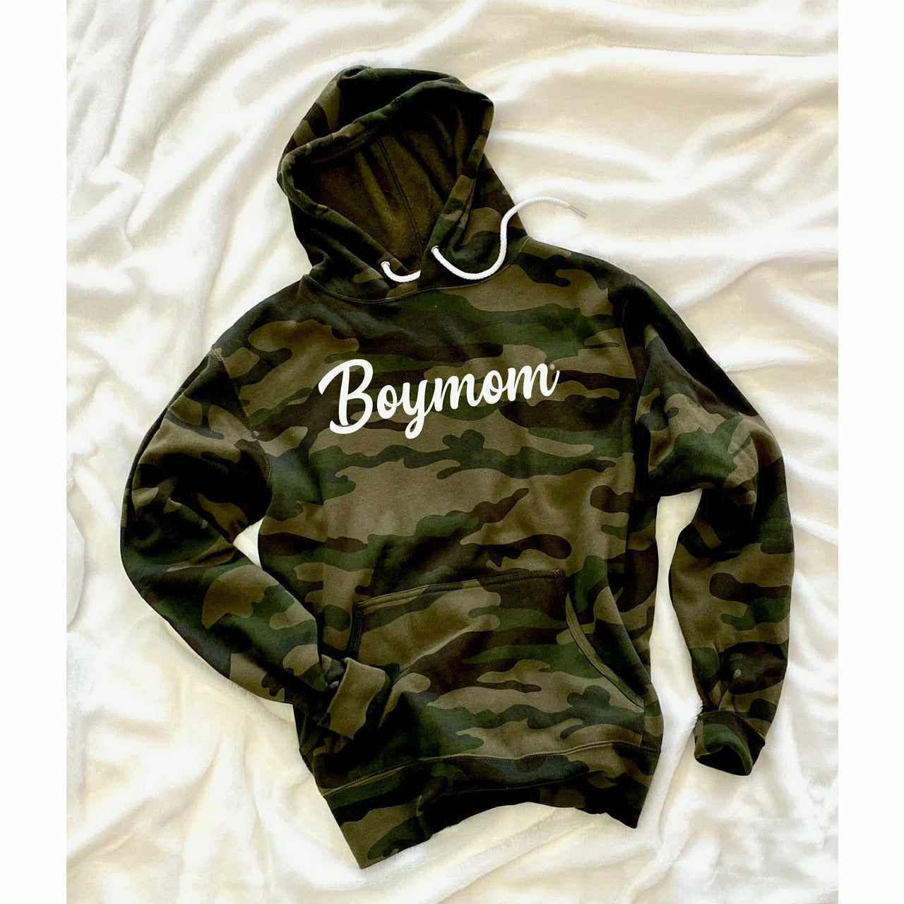 Boymom Fleece Hoodie Camo