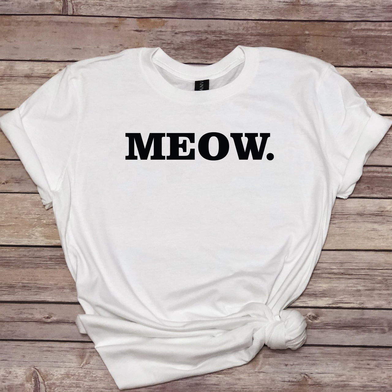 MEOW White Tee