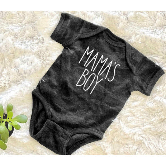 Mama's Boy One Piece Black Camo