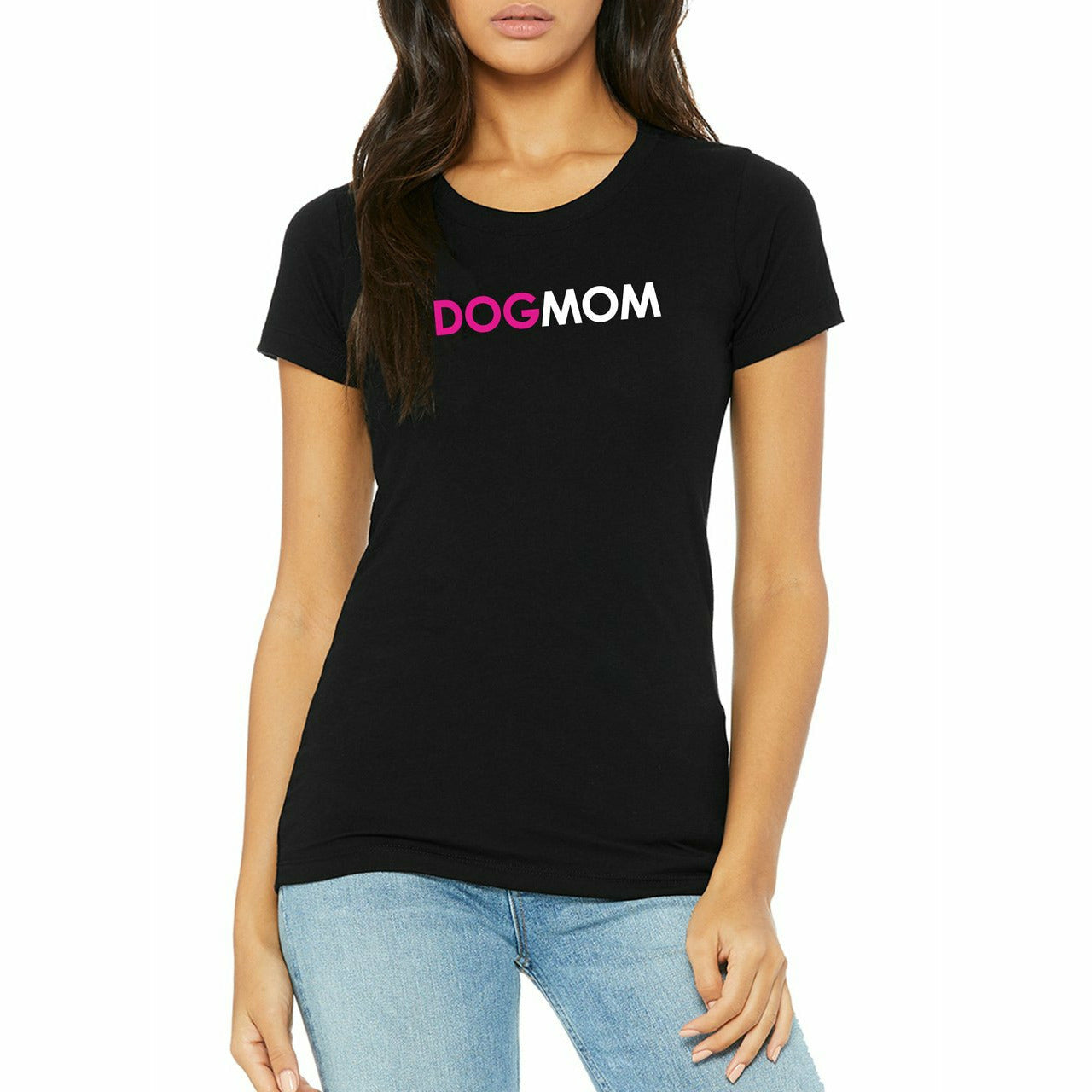 Dogmom Black Tee