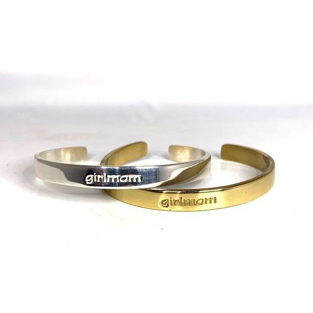 Girlmom Gold Cuff