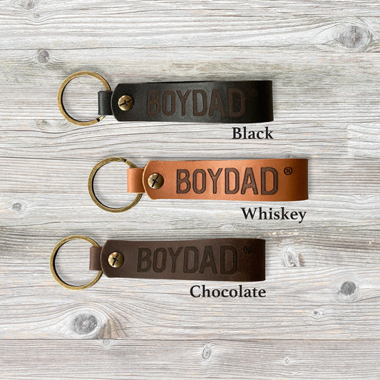 Boydad® Leather Keychain