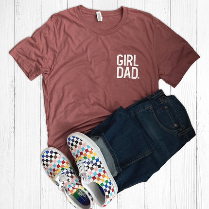 GirlDad Modern Stacked Logo Tee