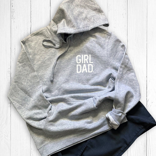 Girldad® Hoodie Heather Grey