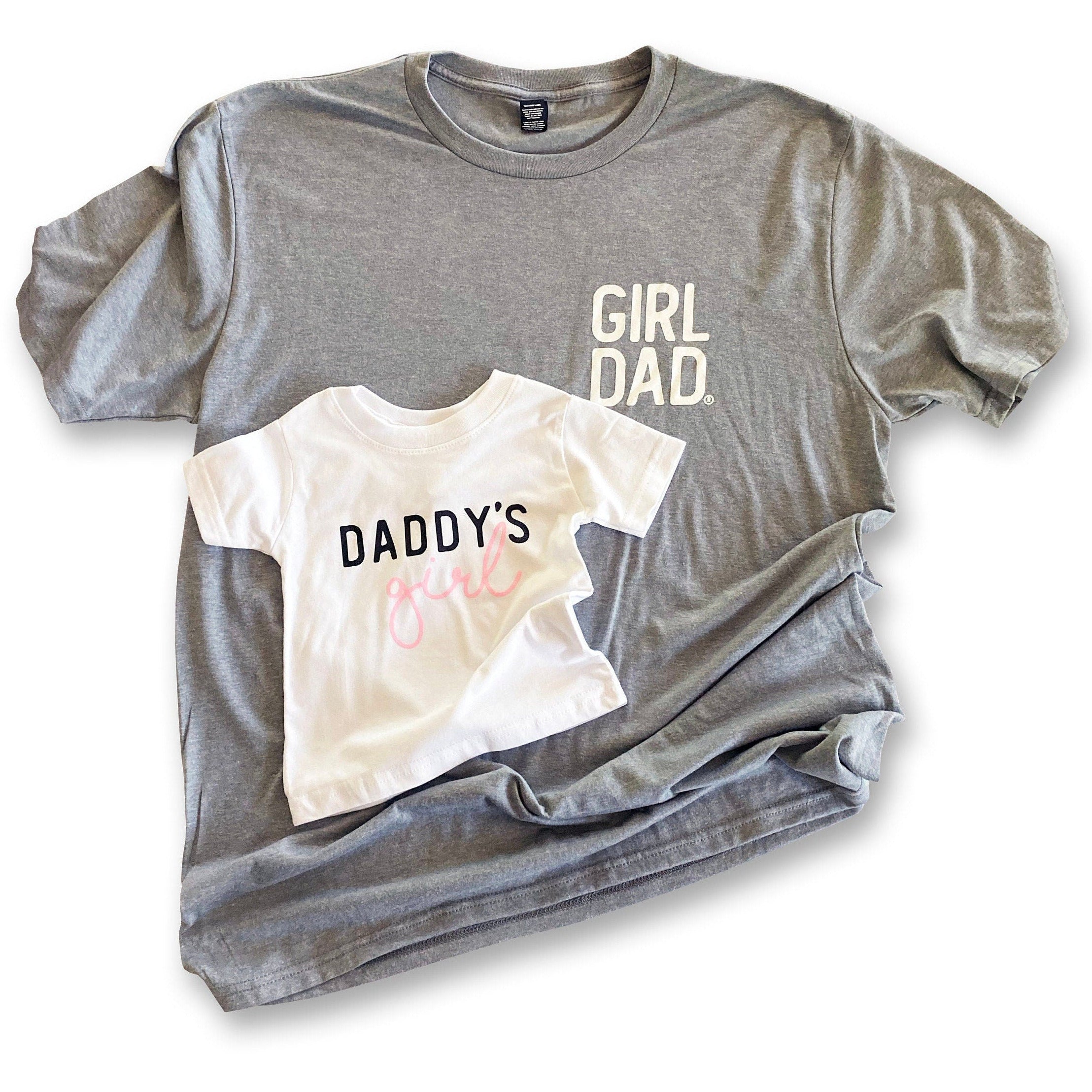 Daddy's Girl Tee White Matching Daddy's Girl & Girldad Shirt