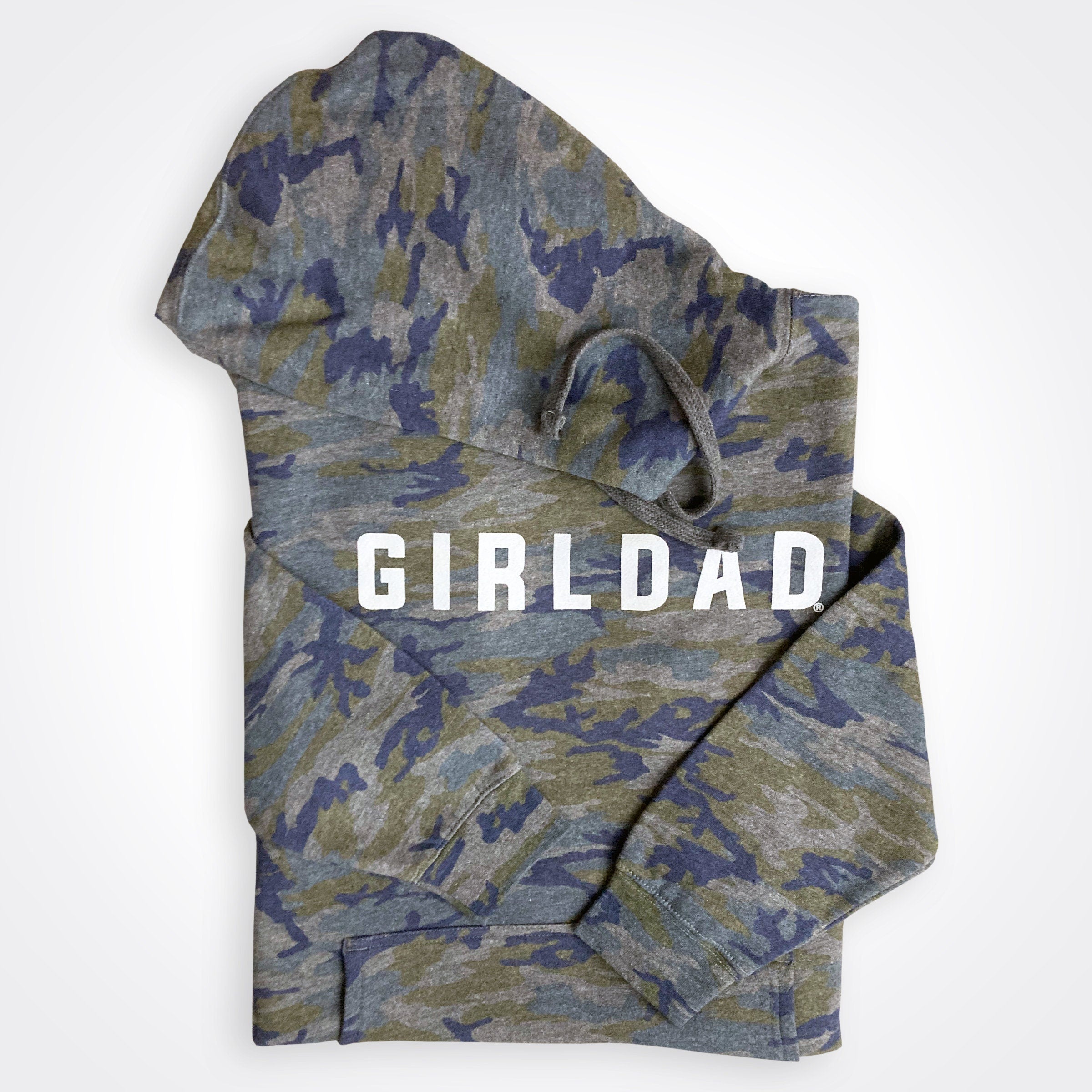 Girldad® Vintage Camo Hoodie