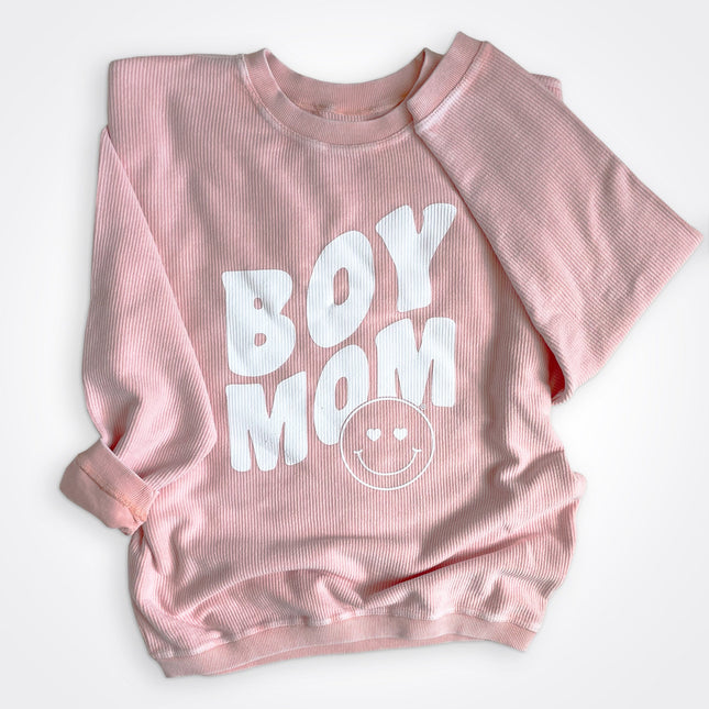 BoyMom Corded Crew Sweatshirt