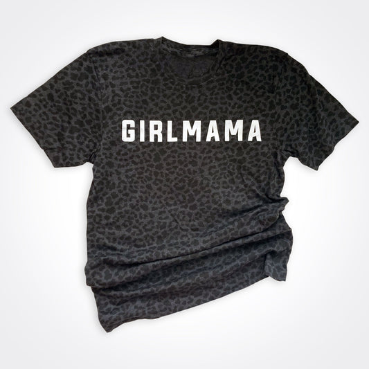 GirlMama Black Leopard Shirt