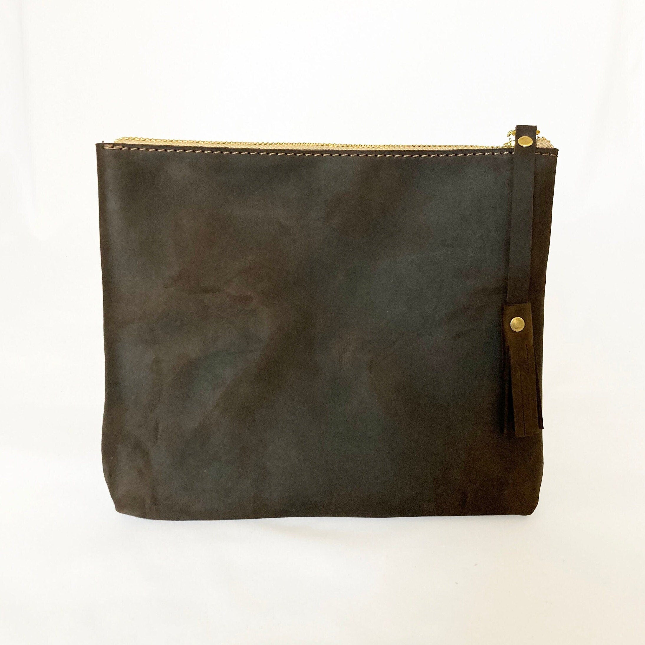 Boymom® Leather Pouch Script