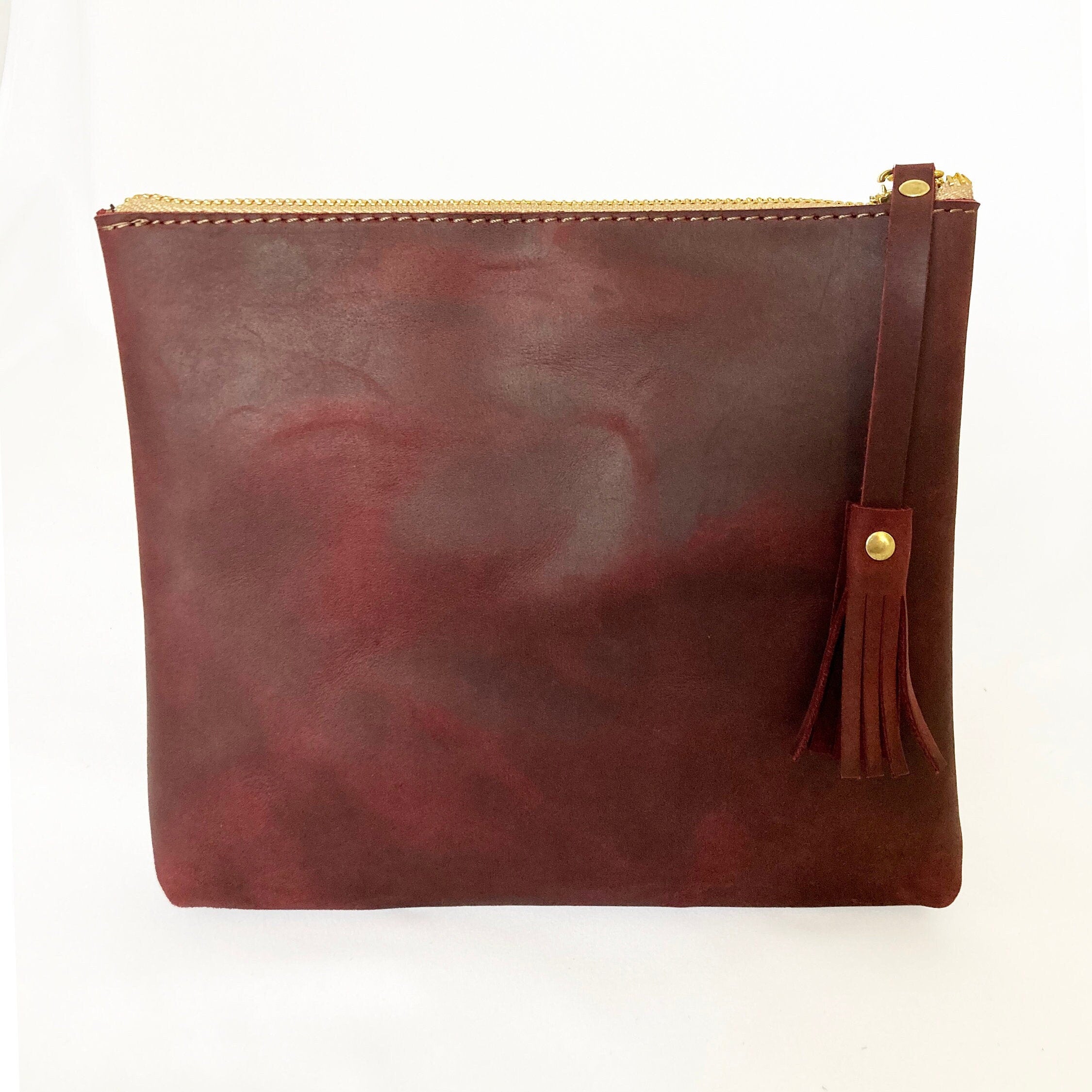 Boymom® Leather Pouch Script