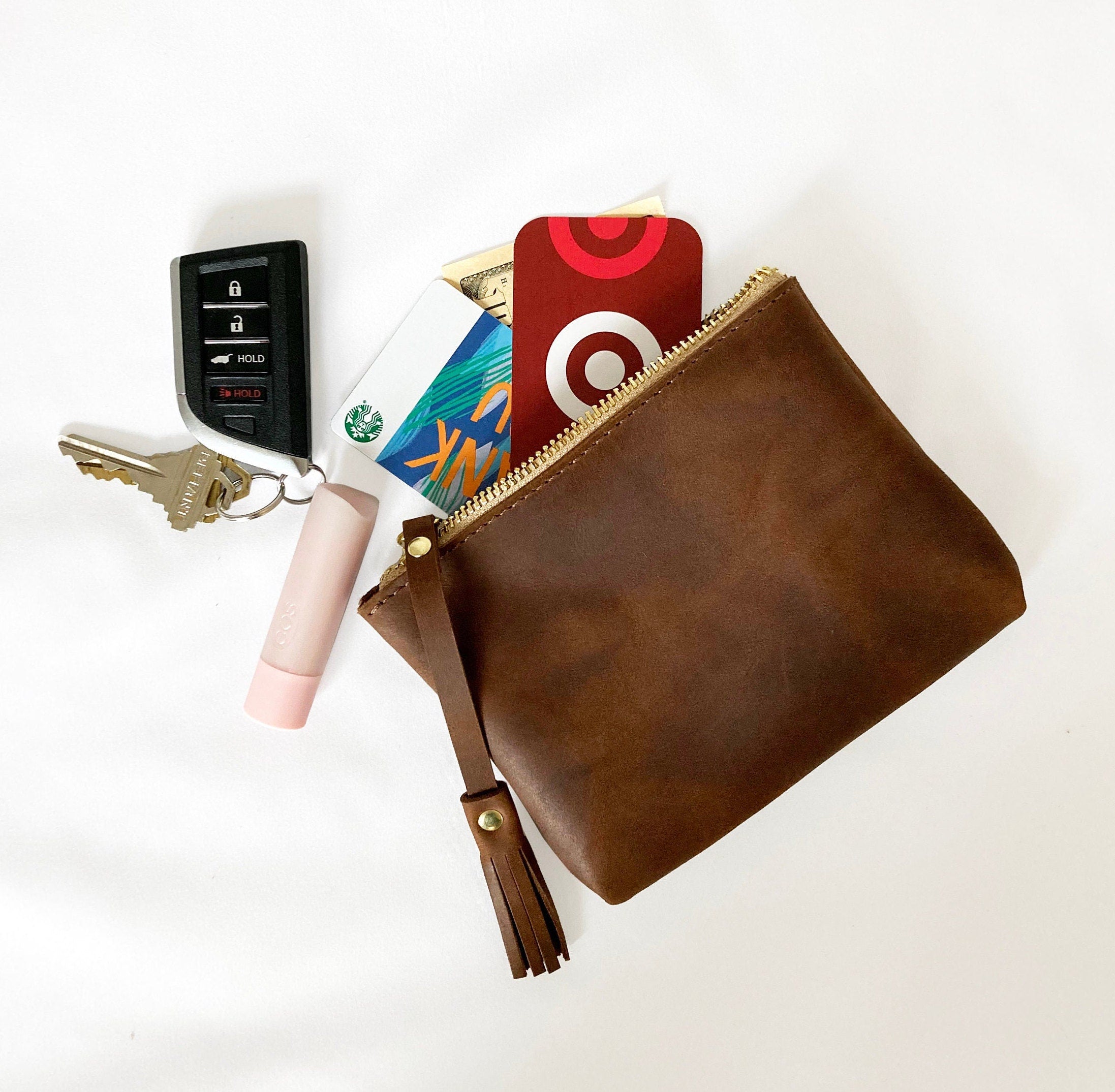 Girlmom® Leather Clutch