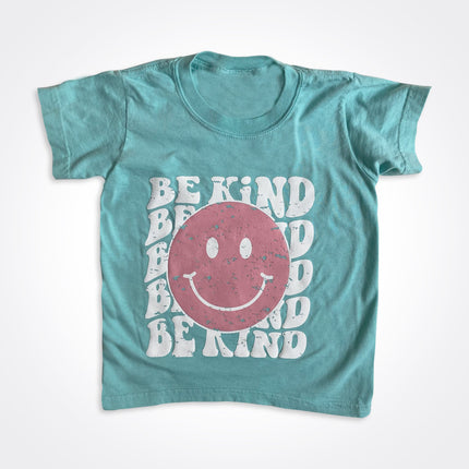 Be Kind Happy Face Heavyweight Tee